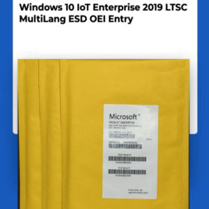 Microsoft Windows 10 IoT Enterprise 2019 LTSC MultiLang ESD OEI Entry